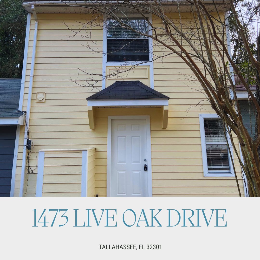 Tallahassee Townhome — 2BR (C)